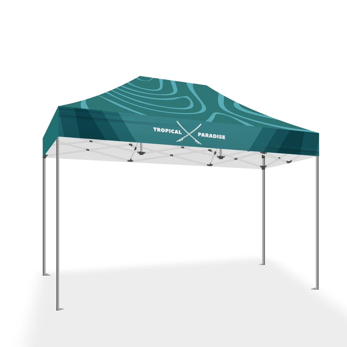 PREMIUM TENT 10'x15' W/ Full Color Canopy