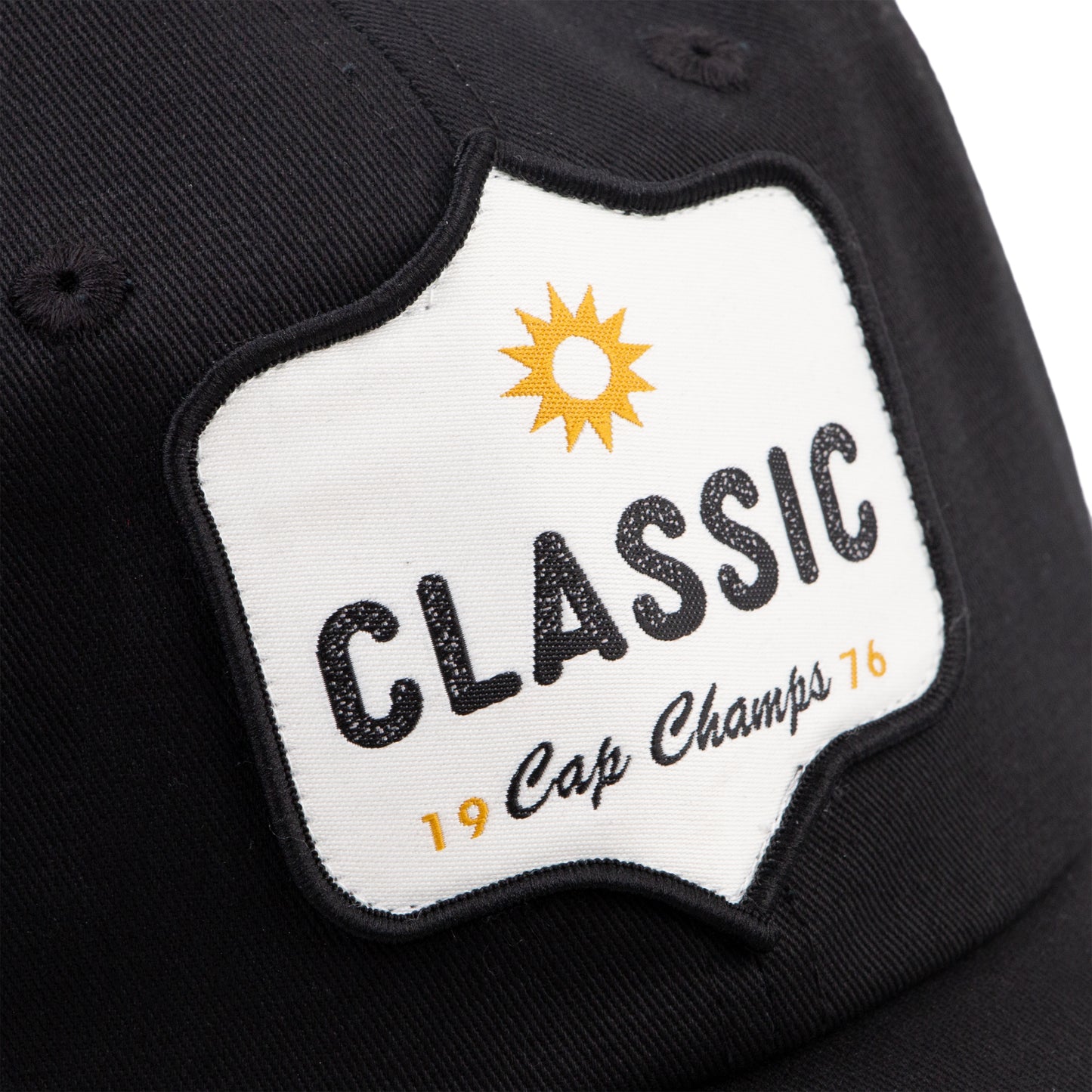 Six Panel Classic Fit Metal (Strap Closure – Strapback)