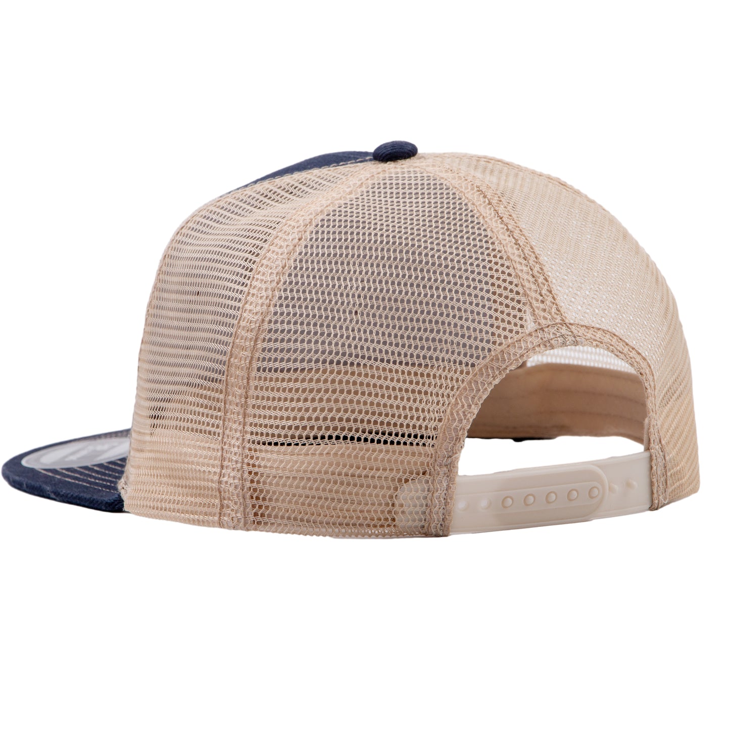 Six Panel Mesh Classic Fit Snap Back Cap (Flat Bill)