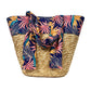 Full Color Custom Straw Beach Bag