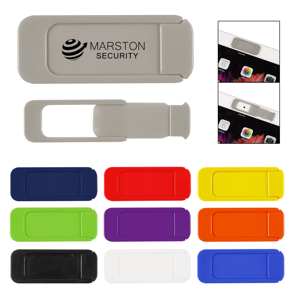 Security Webcam Cover With Backer Card