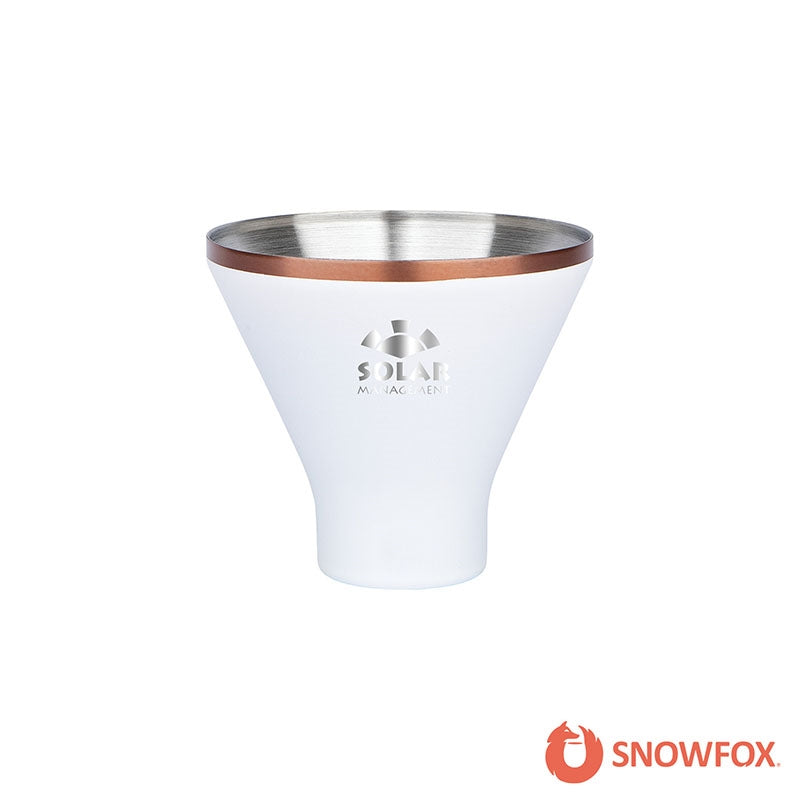 SNOWFOX 8 OZ. VACUUM INSULATED MARTINI CUP