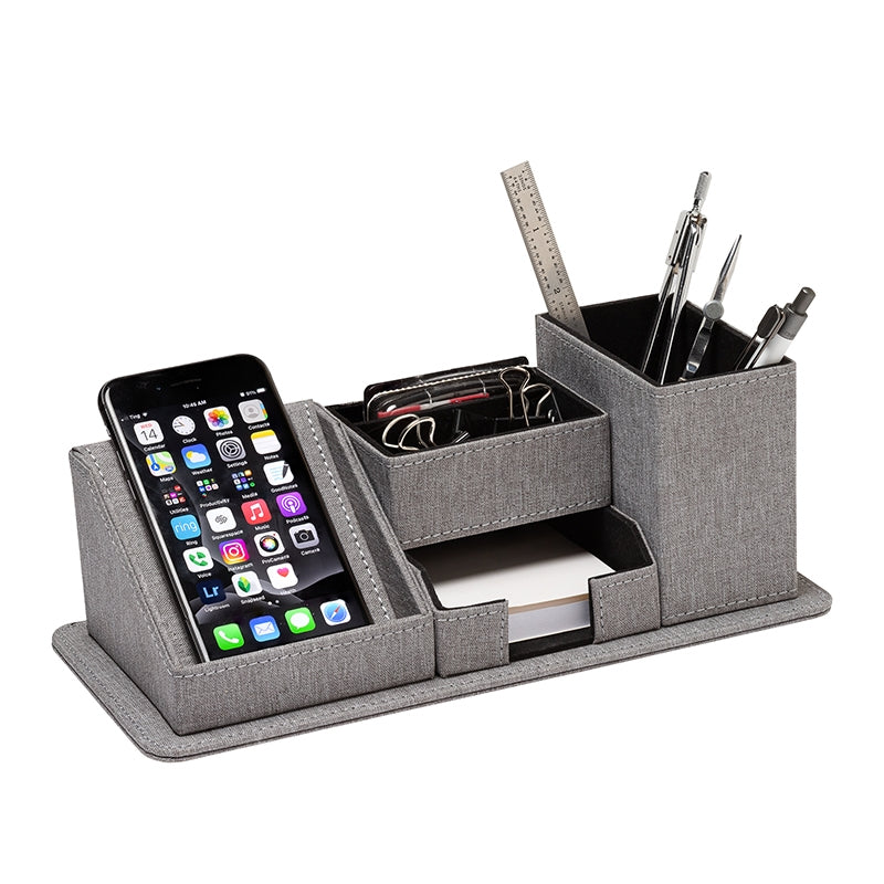 Amridge Wireless Charging Desk Organizer