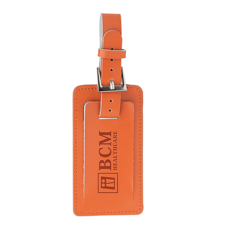 Fragolino Leather Luggage Spotter Tag