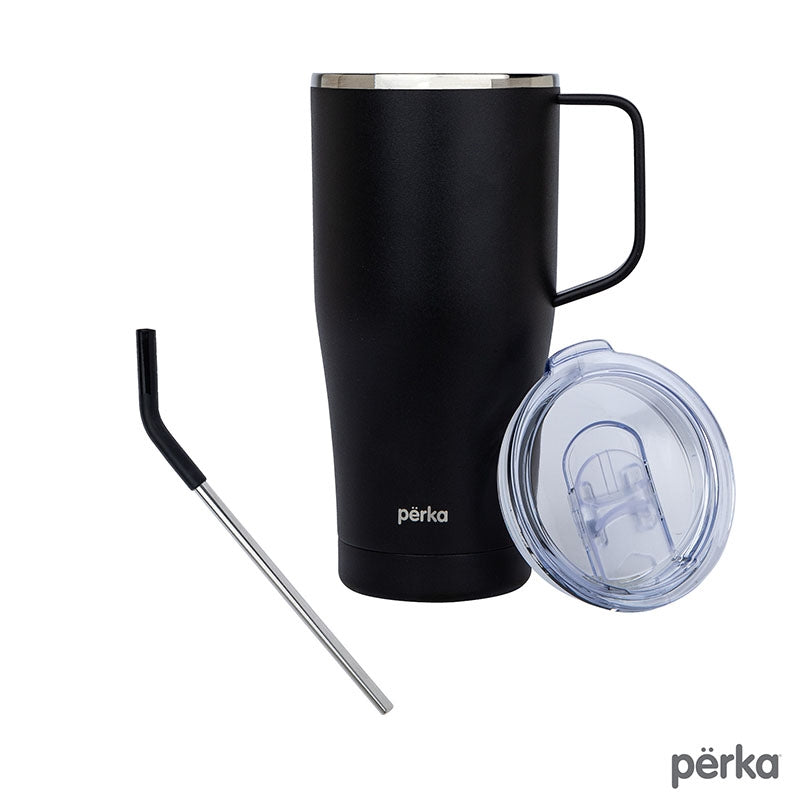 Perka® Clayton 20 oz. Double Wall, Stainless Steel Travel Mug