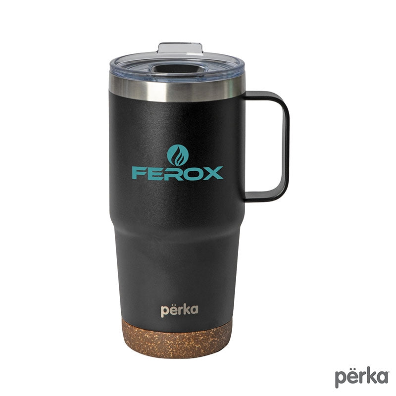 Perka® Bartlett 24 oz. Double Wall, Stainless Steel Stacking Mug