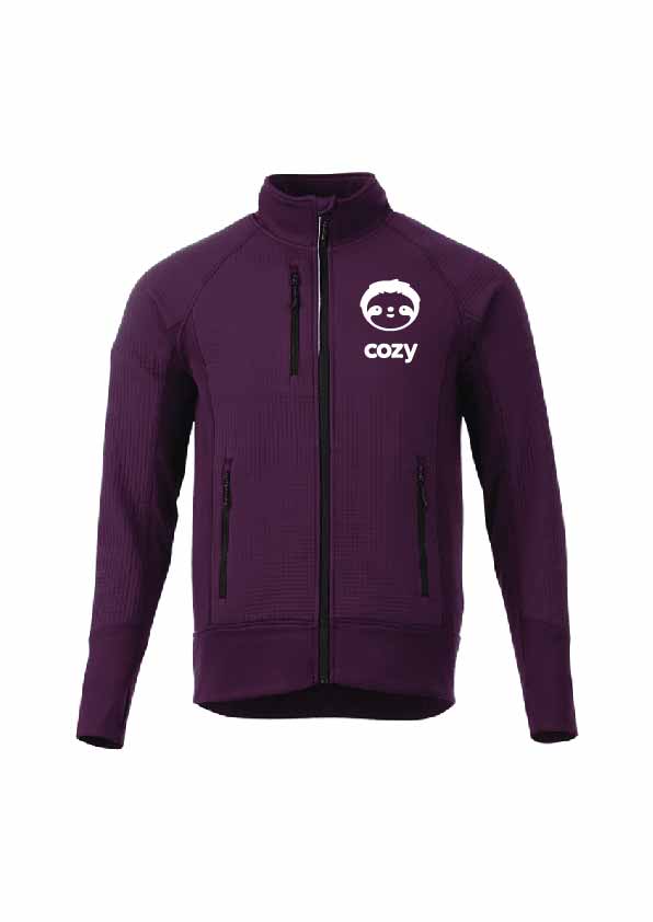 M-PANORAMA Hybrid Knit Jacket