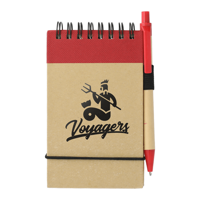 5" x 4" Recycled Spiral Jotter with Pen