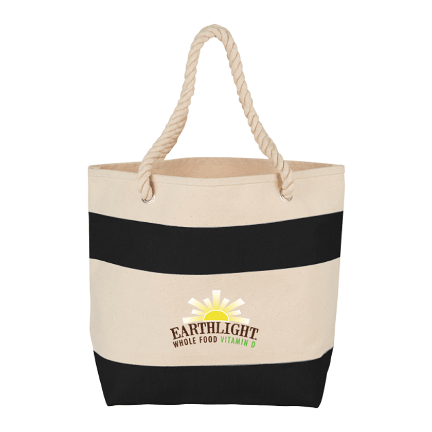 Rope Handle 16oz Cotton Canvas Tote
