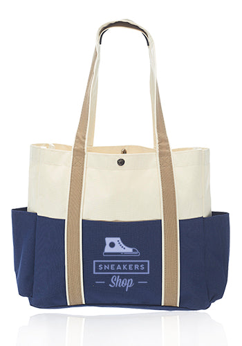 Dual Color Shoulder Tote Bags