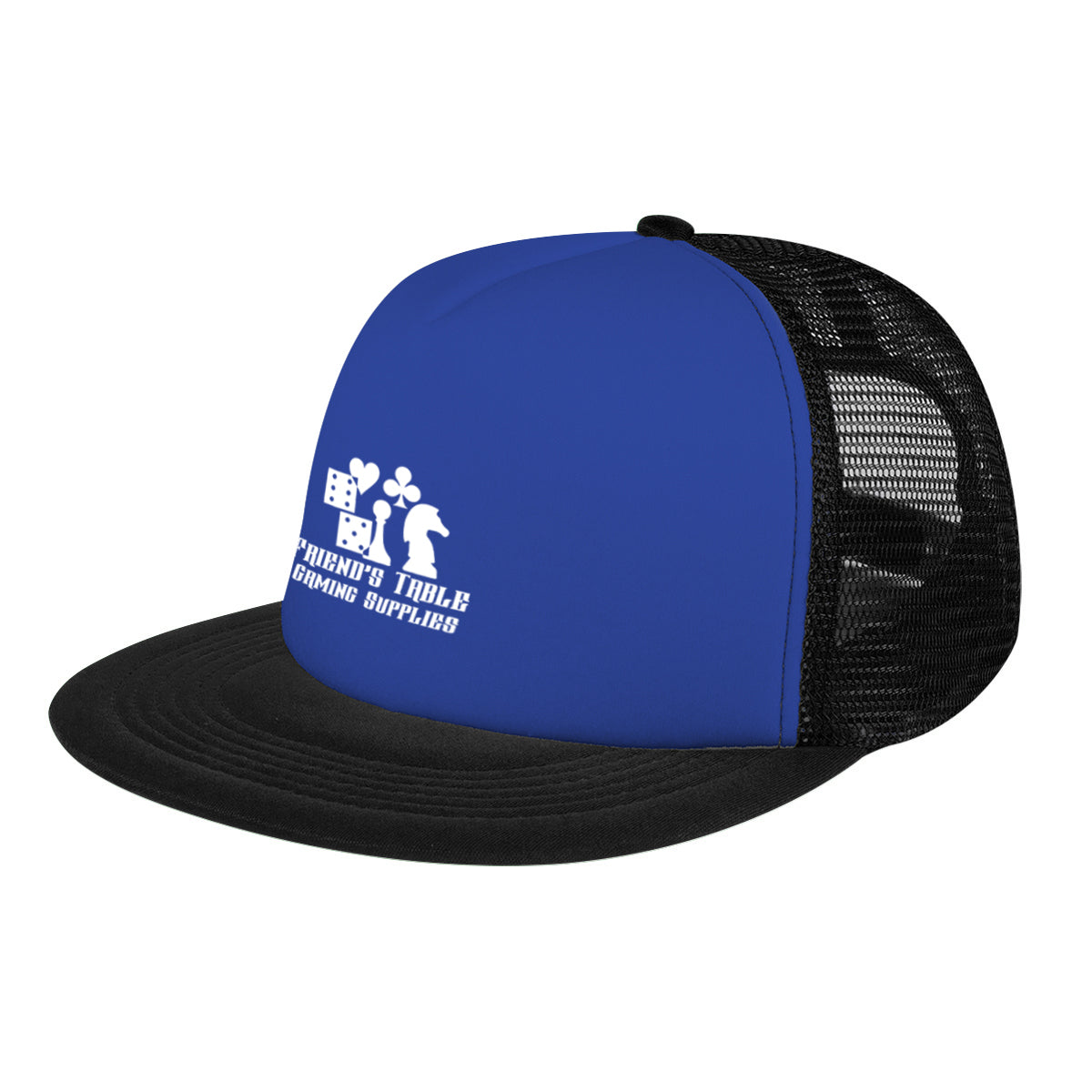 Flat Bill Trucker Cap