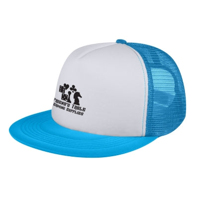 Flat Bill Trucker Cap