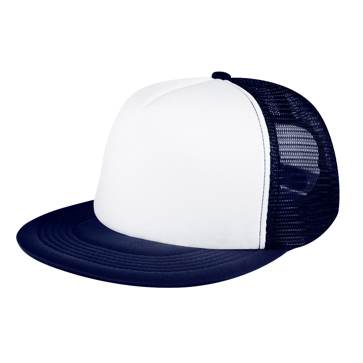 Flat Bill Trucker Cap
