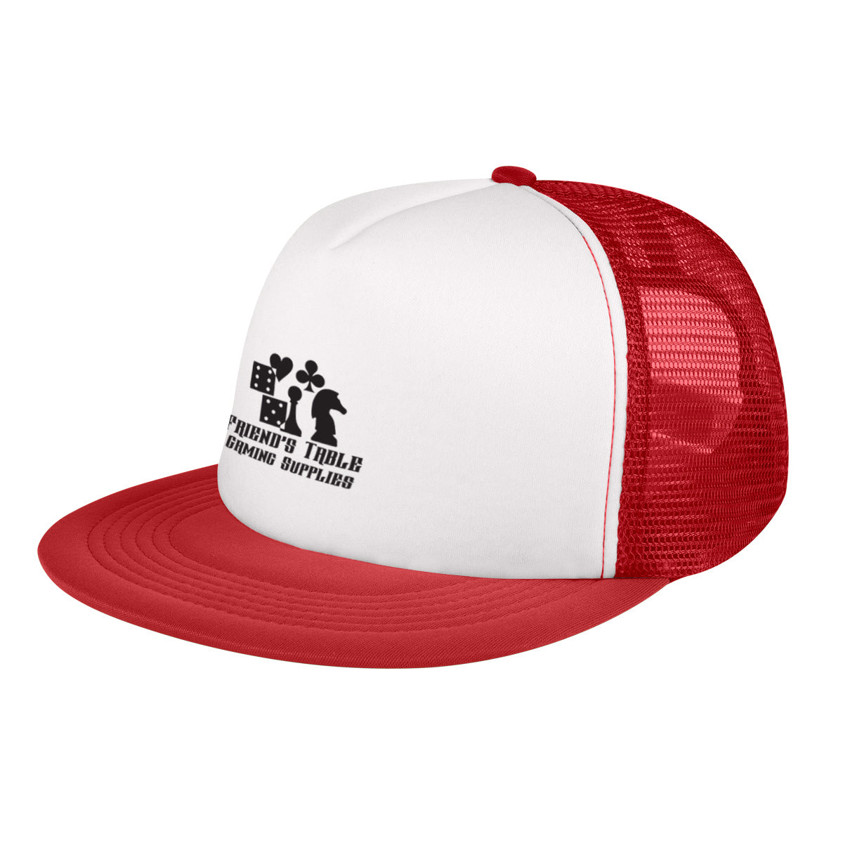 Flat Bill Trucker Cap