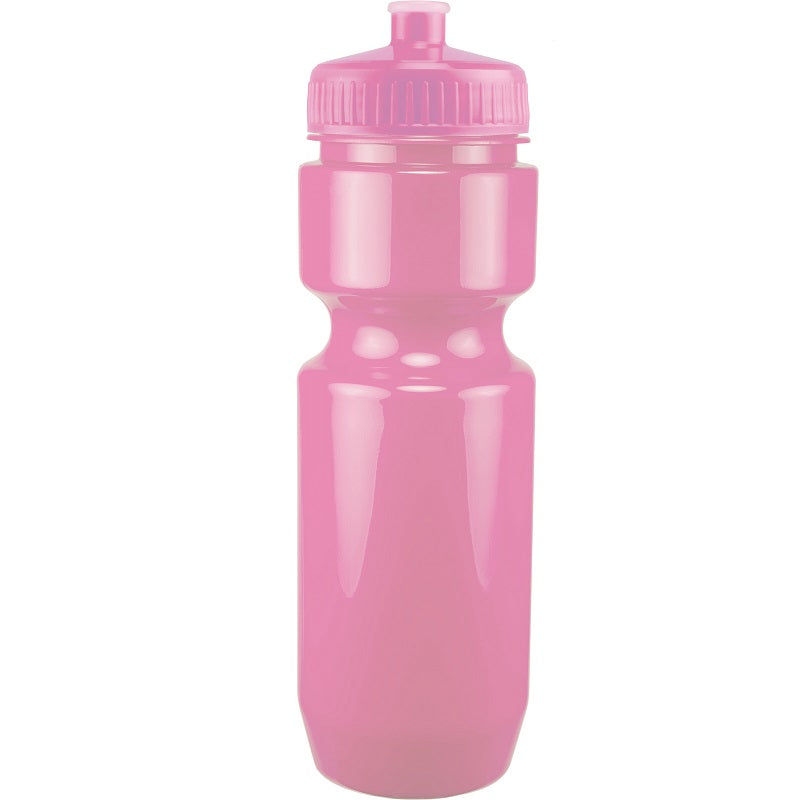 22 Oz. Bike Bottle w/ Push Pull Lid - Solid Colors