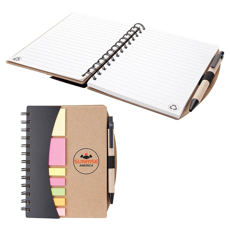 Broome Mini Journal with Pen, Flags & Sticky Notes