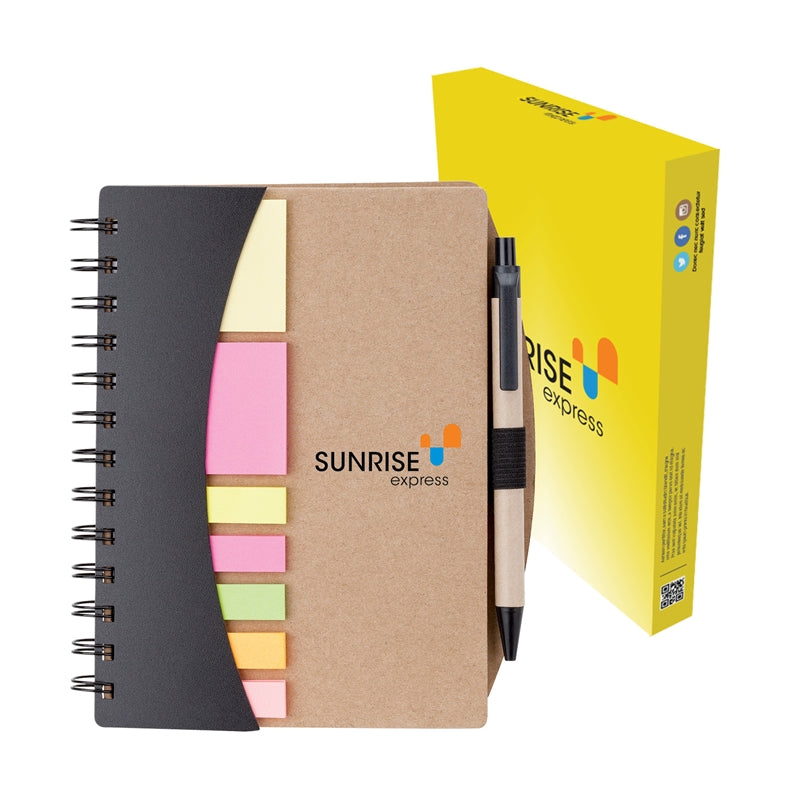 Broome Mini Journal with Pen, Flags & Sticky Notes