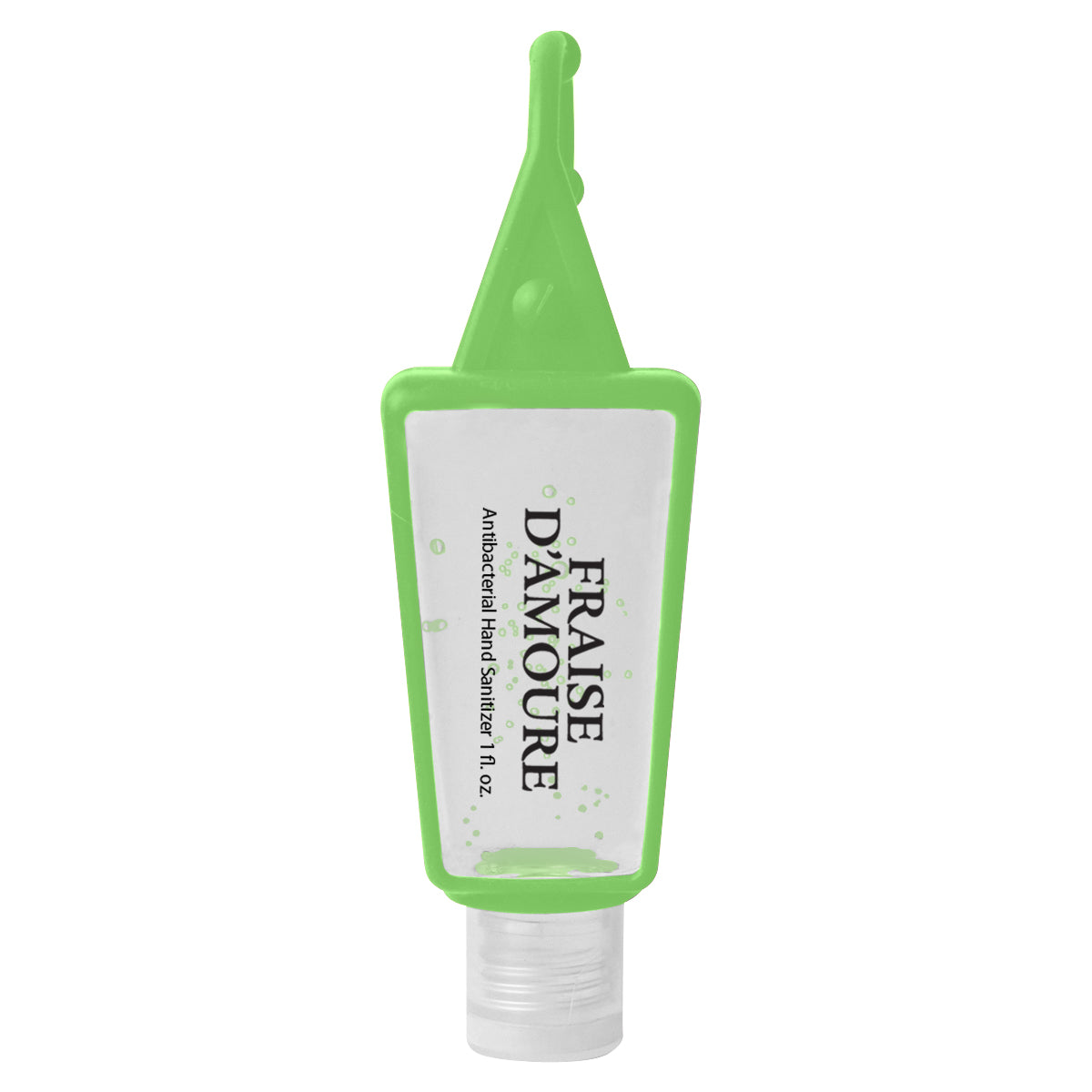 1 Oz. Hand Sanitizer In Silicone Holder