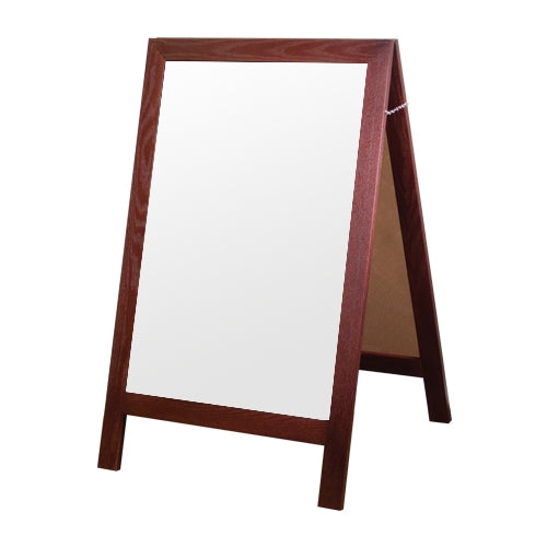 A-Frame Wet-Erase Board Sidewalk Sign - Full Frame