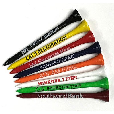 Golf Tees w/1 Color Imprint (3 1/4")