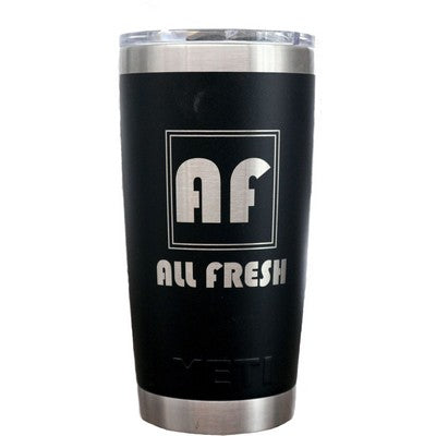 Authentic YETI 20 oz. Tumbler Laser Engraved