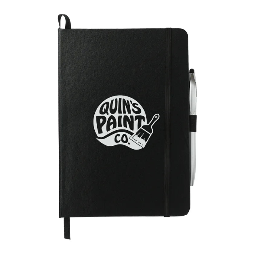 6" x 8.5" Crown Journal with Pen-Stylus