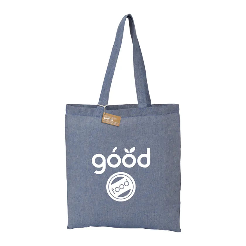 Eco-Friendly 5oz Recycled Cotton Twill Tote Bag