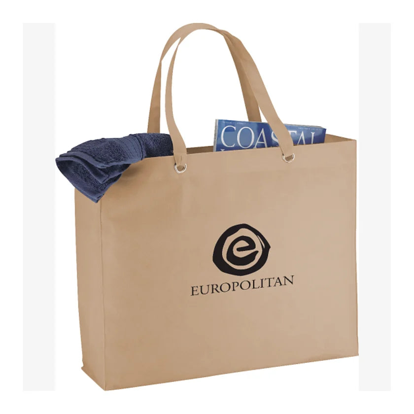 Oak Non-Woven Shopper Tote