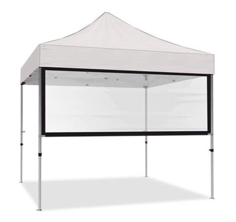 Clear Protective Halfwall