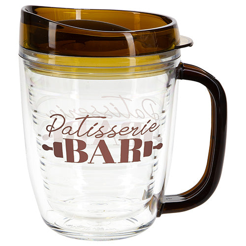 Lakeshore 12 oz Tritan™ Mug with Translucent Handle + Lid