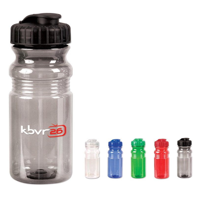 20 Oz. Translucent Sport Bottle w/Snap Cap