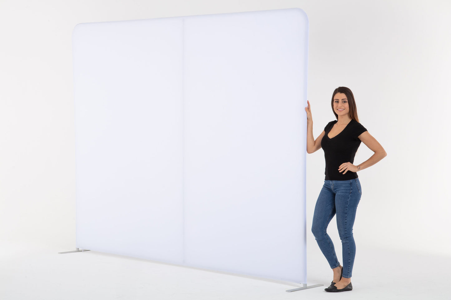 10’ Straight Tension Fabric Display