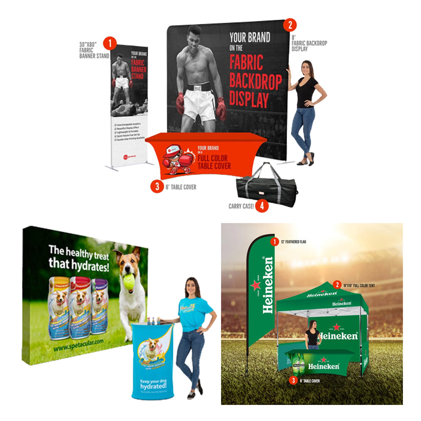 Custom Promotional Event Pop Up Kits – Vu Promo®