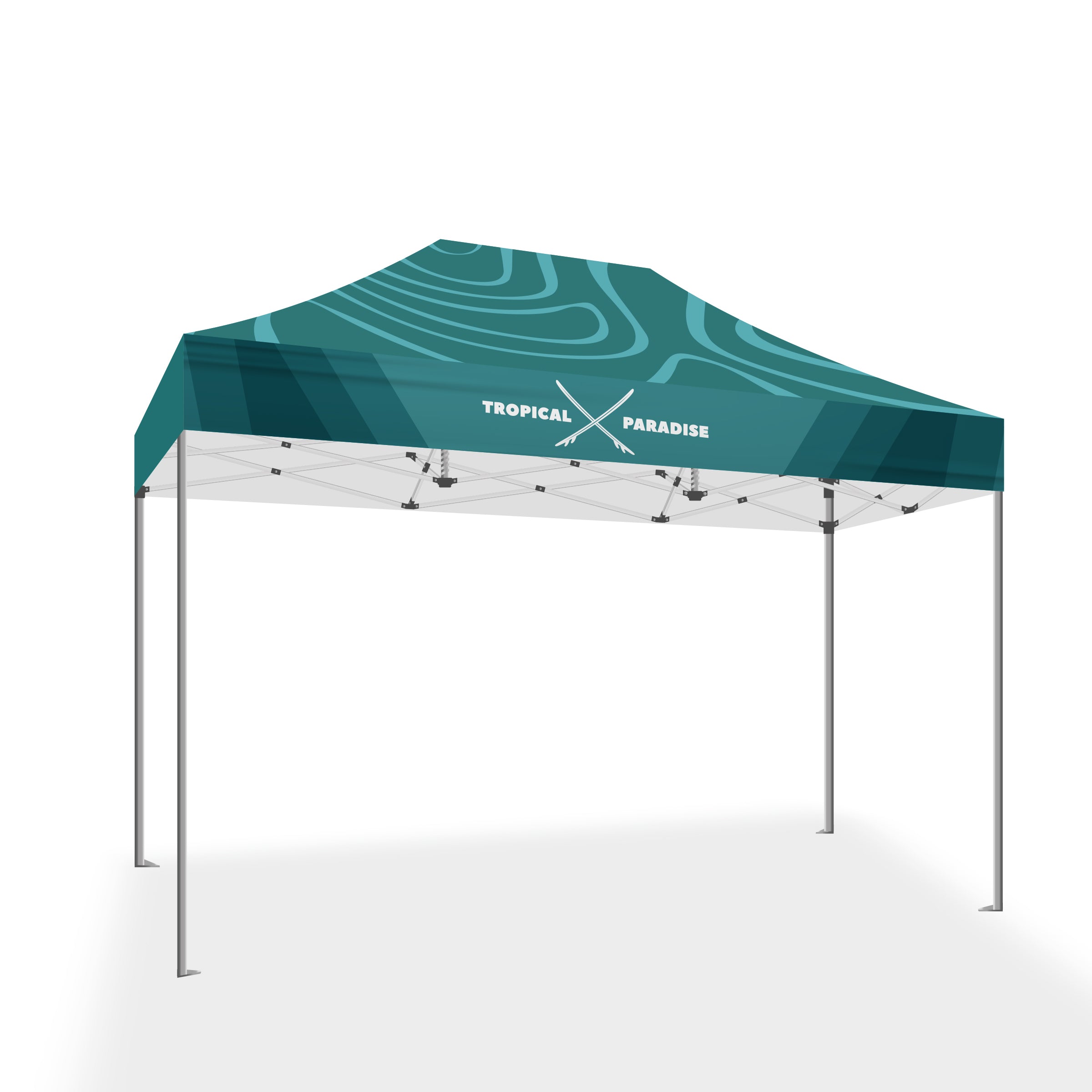 PREMIUM TENT 10'x15' W/ Full Color Canopy