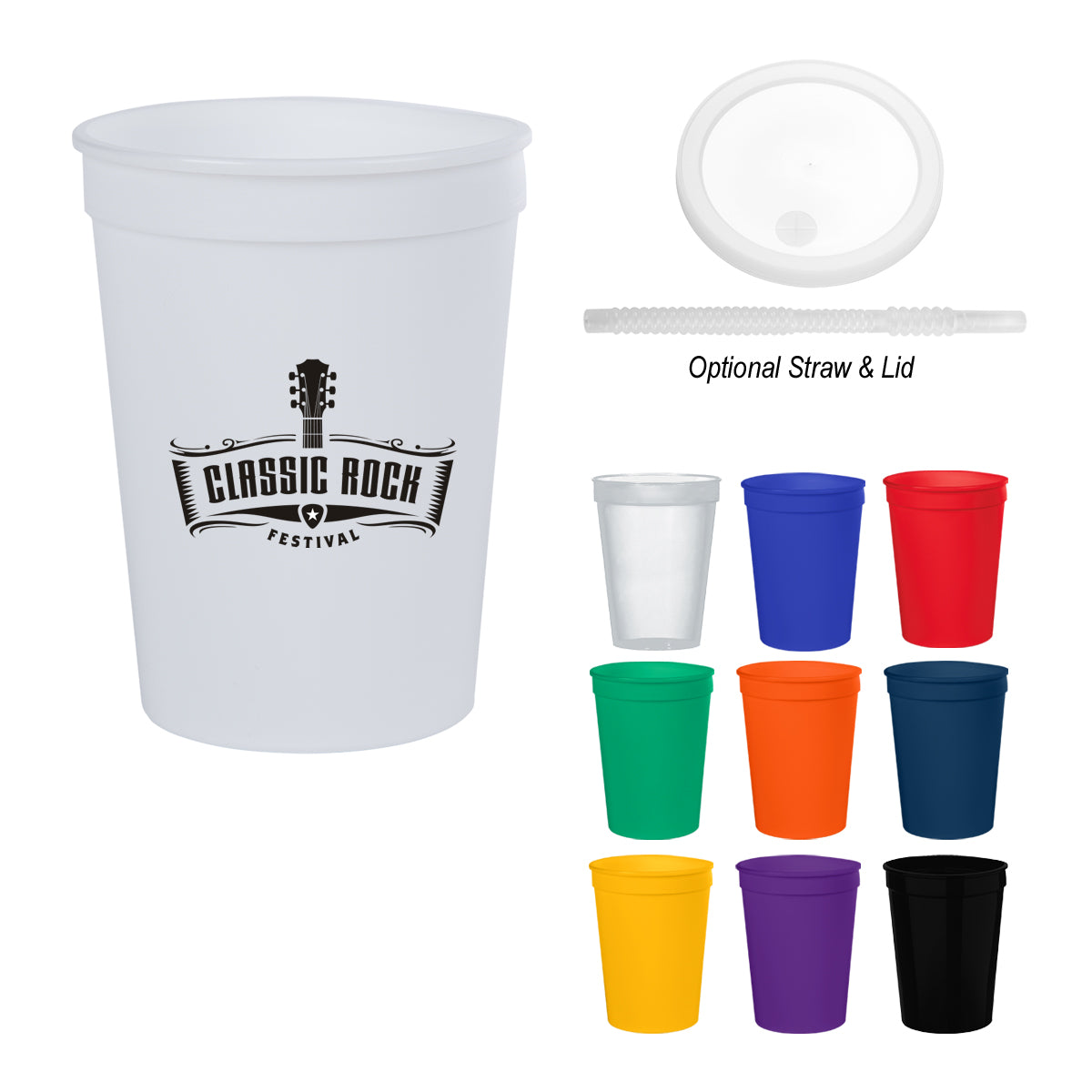 12 Oz. Big Game Stadium Cup  grouped