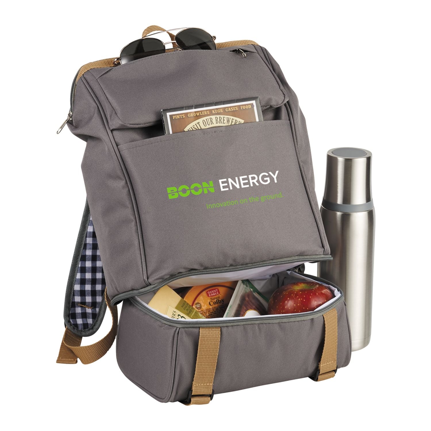 Café Picnic Backpack for Two