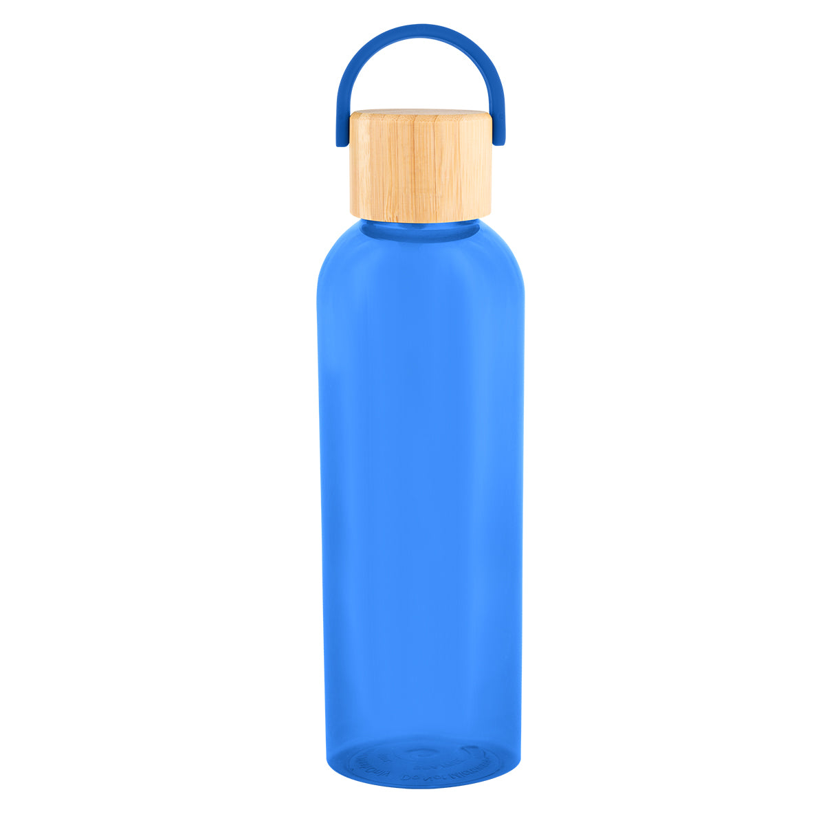 20 Oz. Ally rPET Bottle With Bamboo Lid And Easy Carry Handle plain grouped