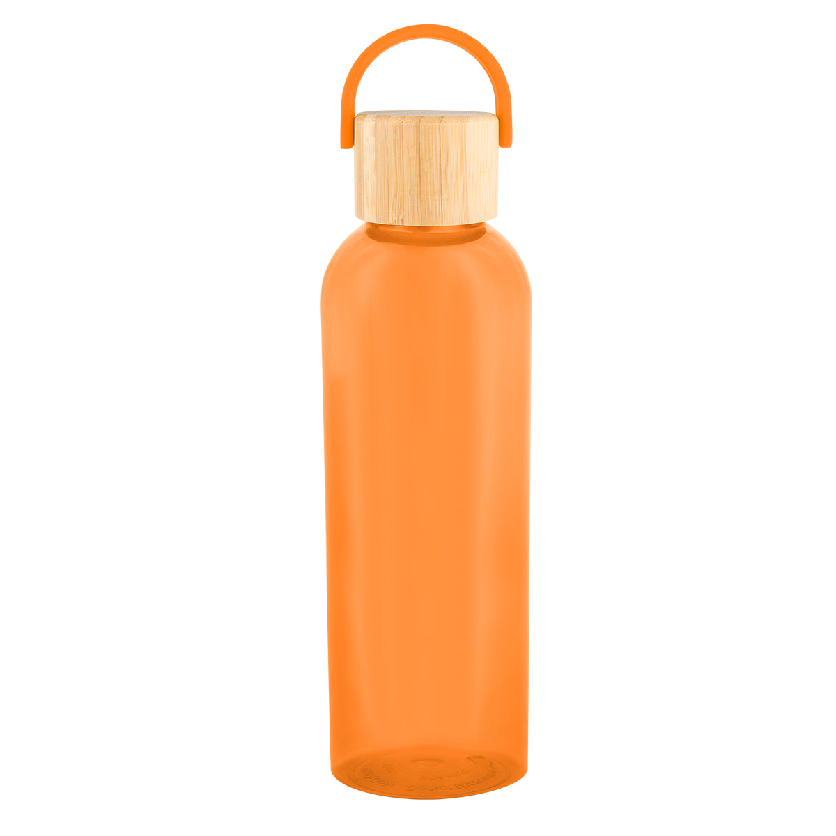20 Oz. Ally rPET Bottle With Bamboo Lid And Easy Carry Handle plain grouped