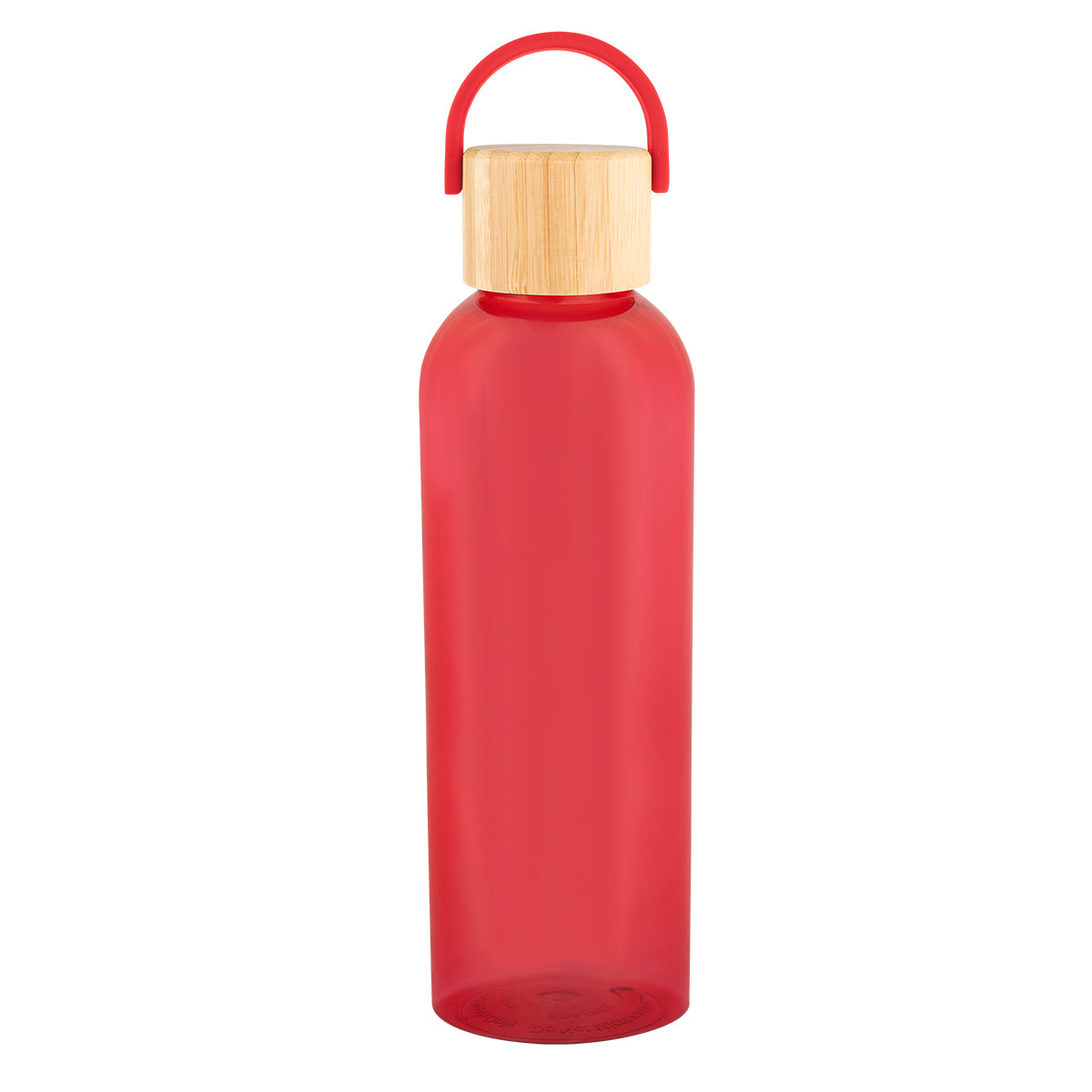 20 Oz. Ally rPET Bottle With Bamboo Lid And Easy Carry Handle plain grouped