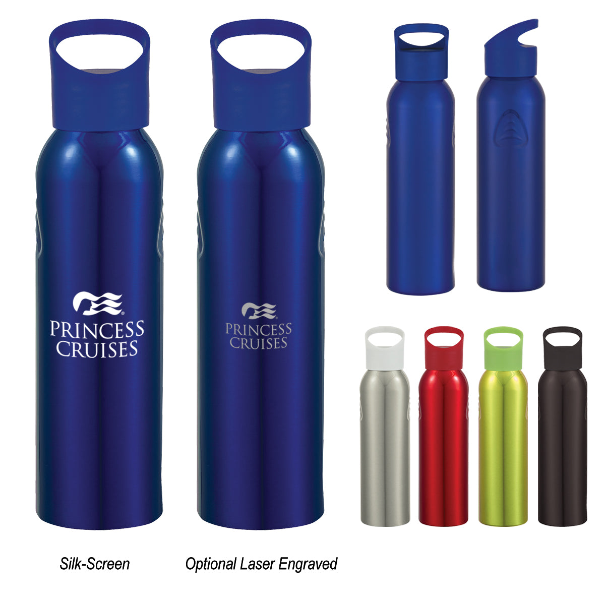 20 Oz. Aluminum Sports Bottle  grouped