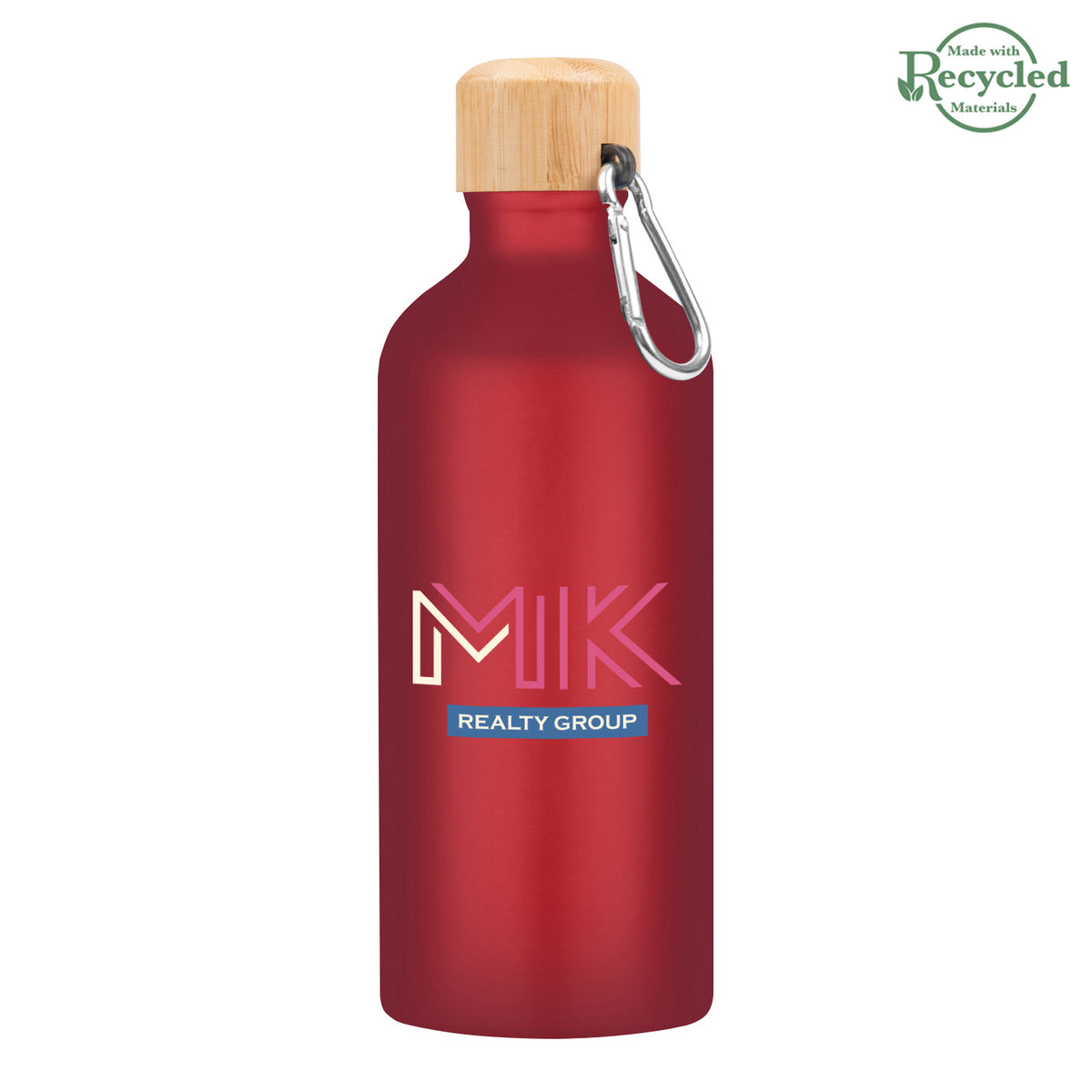20 Oz. Aluminum Tundra Bike Bottle With Bamboo Lid  grouped