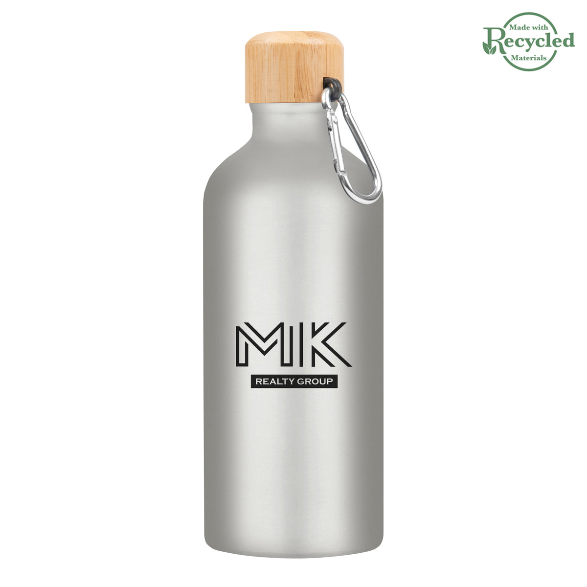 20 Oz. Aluminum Tundra Bike Bottle With Bamboo Lid  grouped