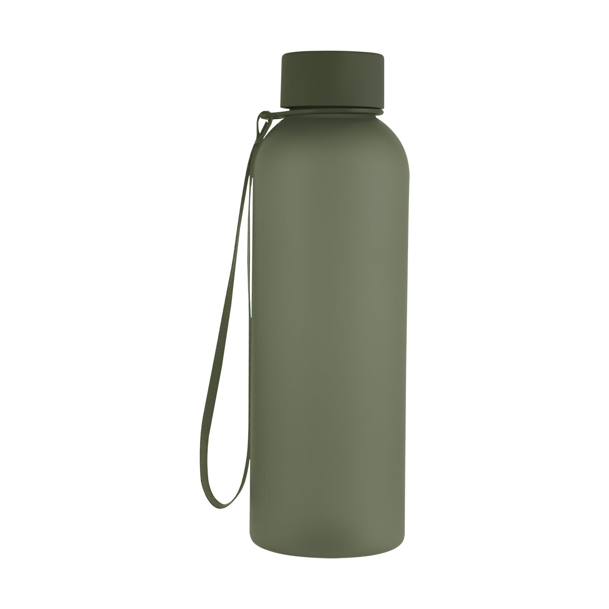 20 Oz. Morgan rPET Rubberized Bottle With Carry Strap plain grouped