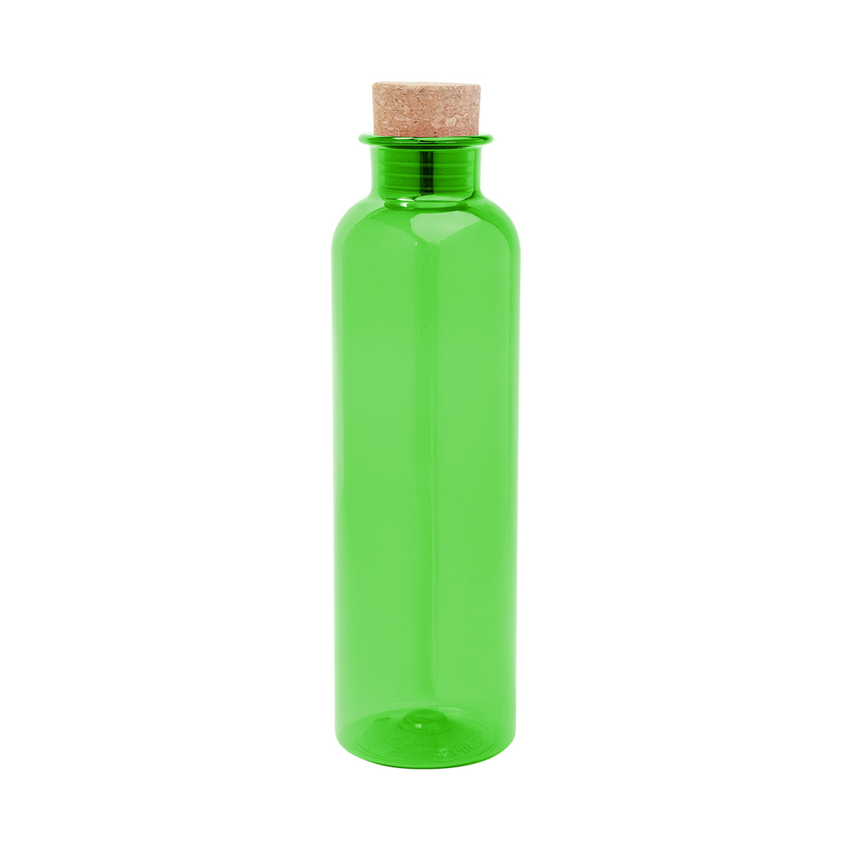 22 Oz. Maddie rPET Bottle With Cork Lid plain grouped