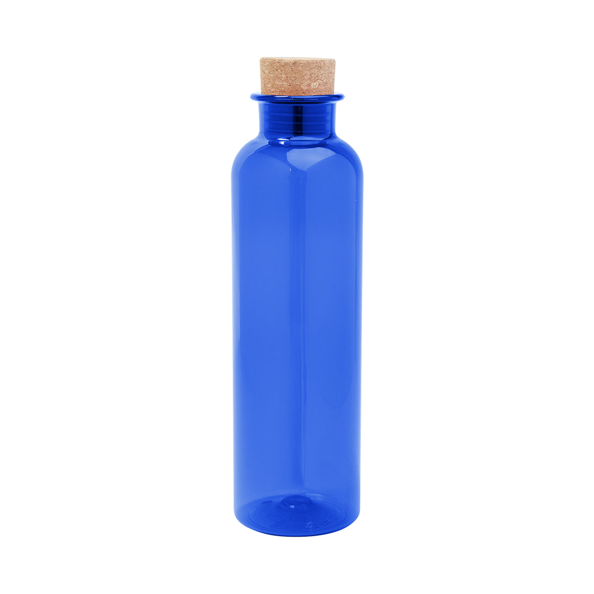 22 Oz. Maddie rPET Bottle With Cork Lid plain grouped