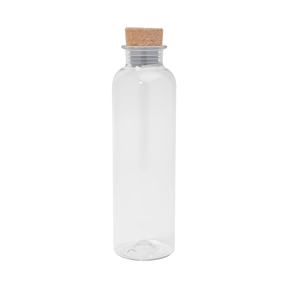 22 Oz. Maddie rPET Bottle With Cork Lid plain grouped