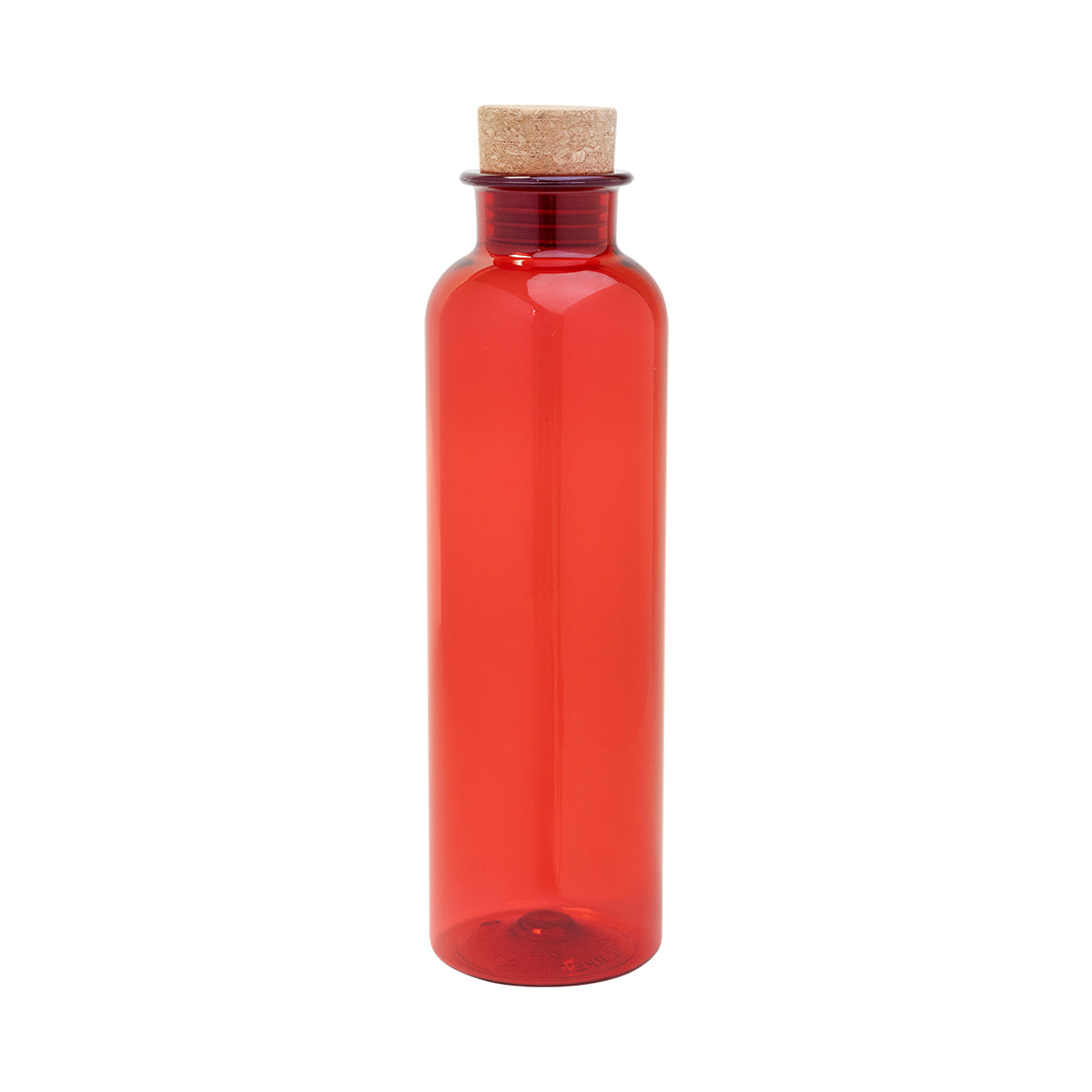 22 Oz. Maddie rPET Bottle With Cork Lid plain grouped