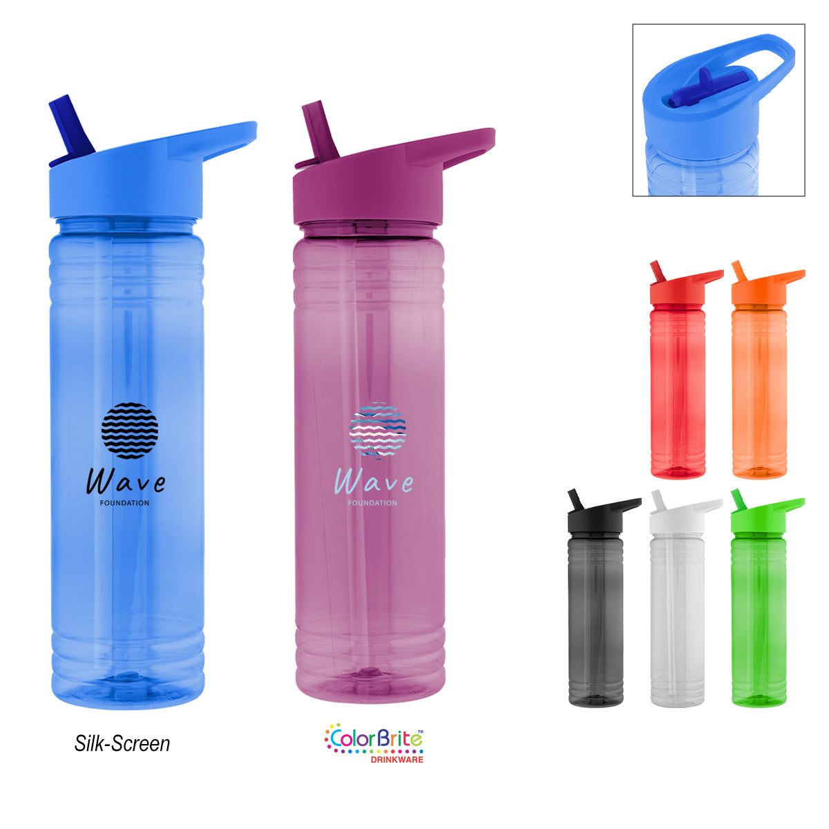 24 Oz. Ricky rPET Bottle  grouped