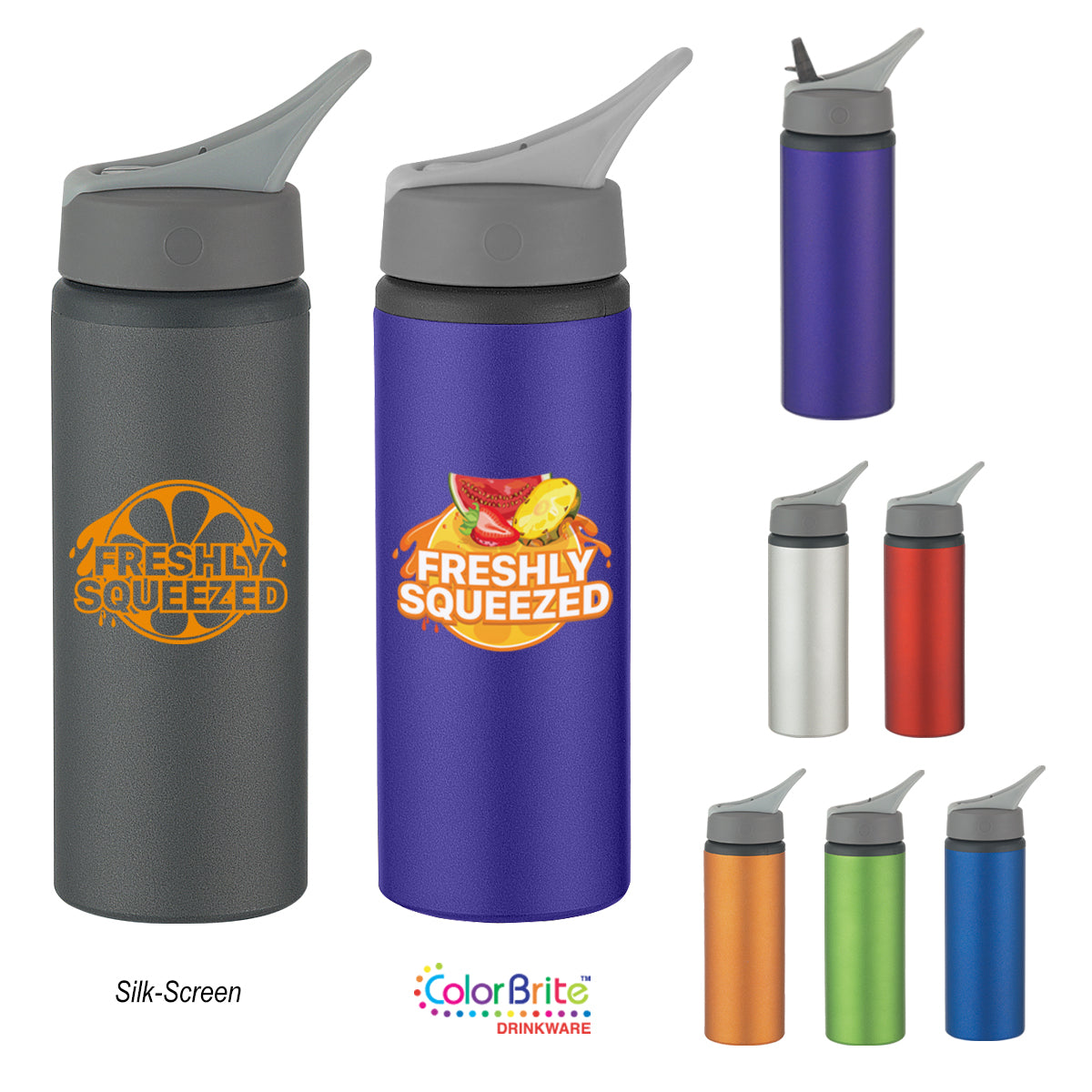 25 Oz. Aluminum Bike Bottle  grouped