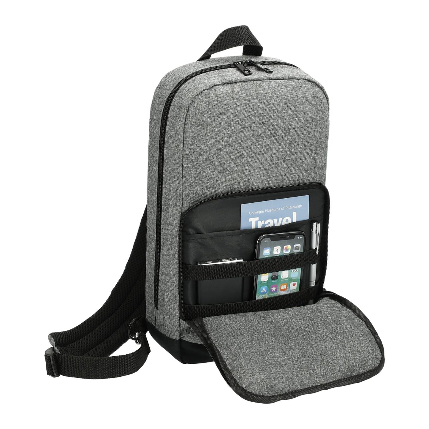 Graphite Deluxe Recycled Sling Backpack
